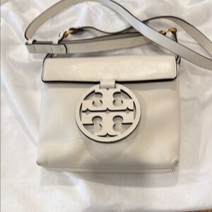 Tory Burch White Crossbody Bag
